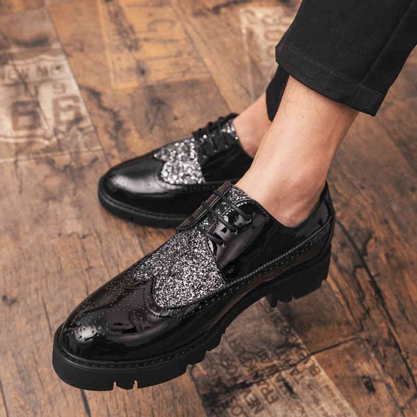 dress shoes men luxury brand italian style fashion formal outdoor breathable trend business wedding leather s2nq, Black
dress shoes men luxury brand italian style fashion formal outdoor breathable trend business wedding leather s2nq, Black