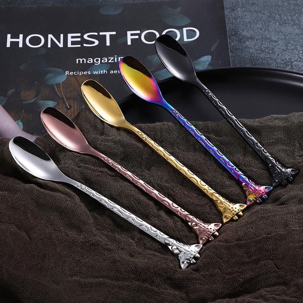 spoons coffee cake forks dessert fork and tea spoon set stainless steel colorful giraffe handle lovely mixing scoop cutlery 6pcs
spoons coffee cake forks dessert fork and tea spoon set stainless steel colorful giraffe handle lovely mixing scoop cutlery 6pcs