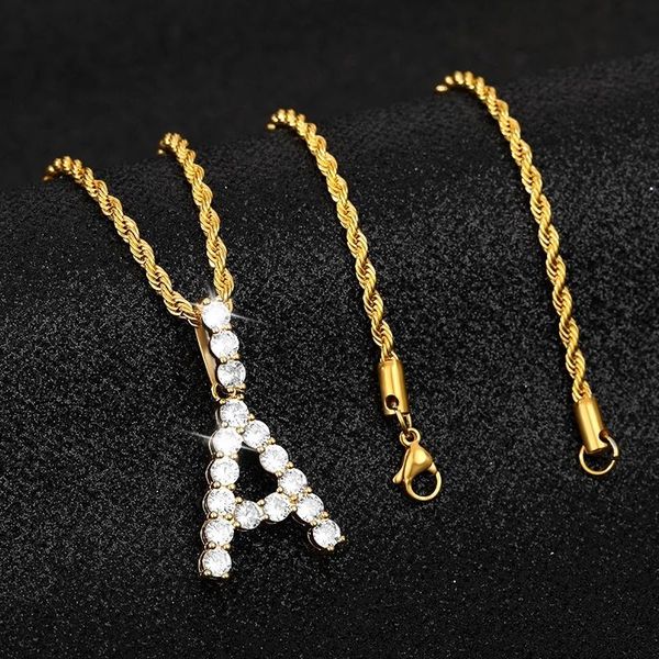 pendant necklaces initial a-z alphabet letter necklace christmas gift to girlfriend zircon crystal gold plated jewelry for women, Silver
pendant necklaces initial a-z alphabet letter necklace christmas gift to girlfriend zircon crystal gold plated jewelry for women, Silver