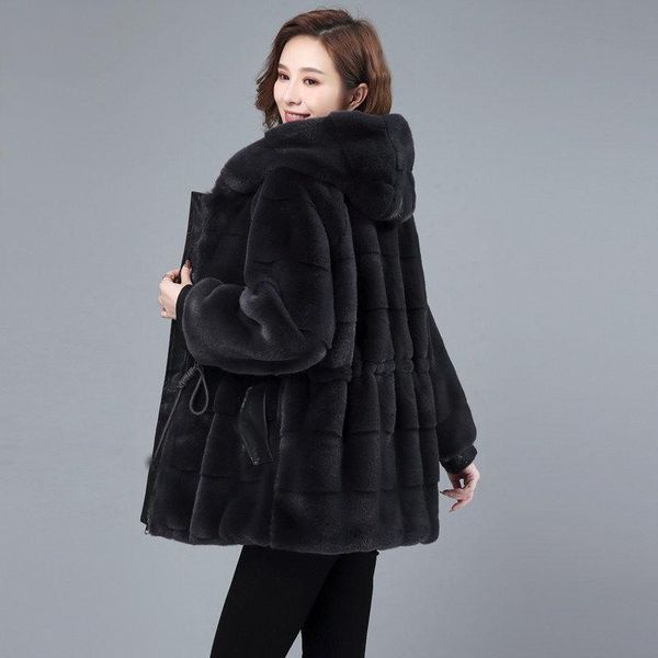 women's fur & faux natural coats winter women mink coat female genuine leather jackets ladies oversize warm thick detachable long 2021, Black
women's fur & faux natural coats winter women mink coat female genuine leather jackets ladies oversize warm thick detachable long 2021, Black