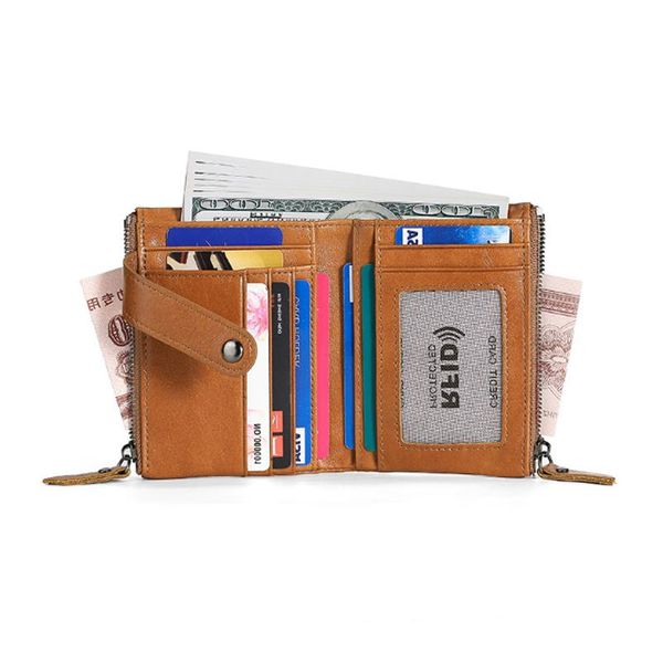 wallets rifd genuine leather wallet business holder with coin purse & note compartment men short money, Red;black
wallets rifd genuine leather wallet business holder with coin purse & note compartment men short money, Red;black