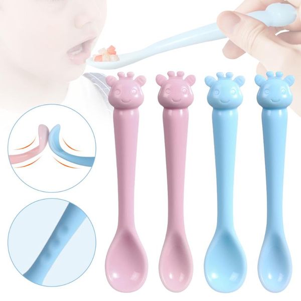 cups, dishes & utensils grade silicone infant feeding spoon long handle self baby learn to eat training soft children tableware
cups, dishes & utensils grade silicone infant feeding spoon long handle self baby learn to eat training soft children tableware