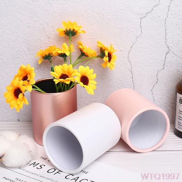 1pc mini round flower box paper packing case hug bucket vase replacement storage box flower packaging gift
1pc mini round flower box paper packing case hug bucket vase replacement storage box flower packaging gift