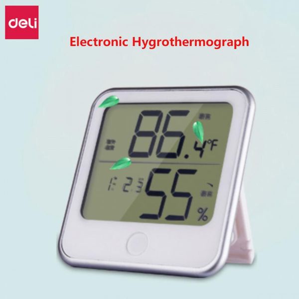 smart home control deli electronic hygrothermograph lcd screen alarm clock high precision portable household office thermometer hygrometer
smart home control deli electronic hygrothermograph lcd screen alarm clock high precision portable household office thermometer hygrometer