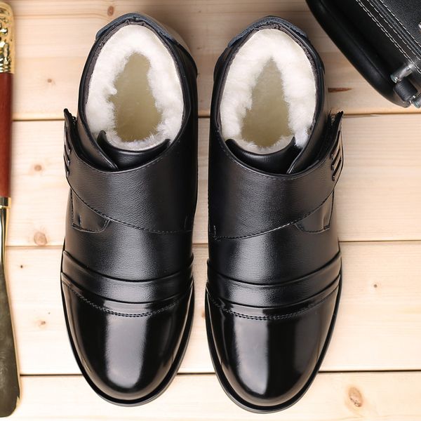 winter high plus velvet men's warm man's leather business casual cotton shoes 2021 y53z, Black
winter high plus velvet men's warm man's leather business casual cotton shoes 2021 y53z, Black