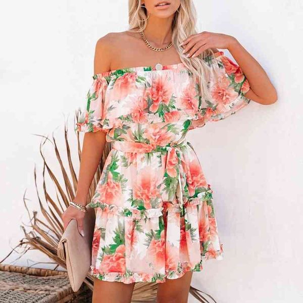 casual dresses summer off the shoulder floral print women short sleeve slash neck a-line es party female vestidos gb97, Black;gray
casual dresses summer off the shoulder floral print women short sleeve slash neck a-line es party female vestidos gb97, Black;gray
