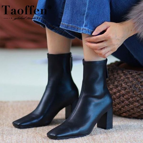 boots taoffen size 33-40 women fashion shoes ankle thick high heels winter short boot cool ins style office lady footwear, Black
boots taoffen size 33-40 women fashion shoes ankle thick high heels winter short boot cool ins style office lady footwear, Black