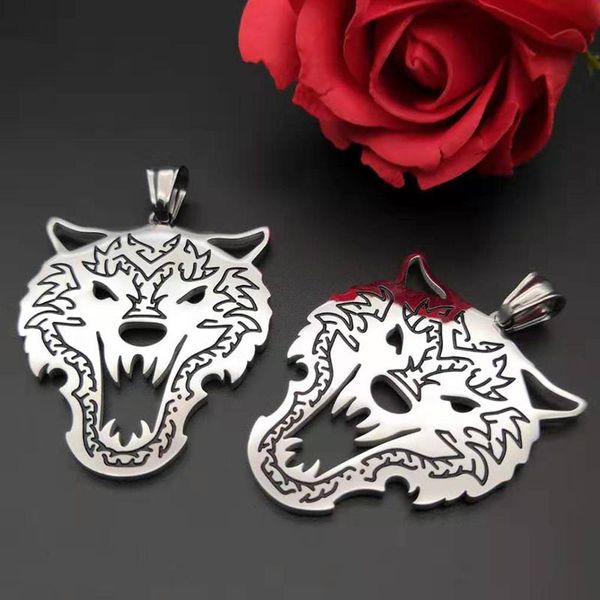 pendant necklaces jewelry on neck necklace mens stainless steel hip hop chains nordic wolf king large gifts for male accessories, Silver
pendant necklaces jewelry on neck necklace mens stainless steel hip hop chains nordic wolf king large gifts for male accessories, Silver