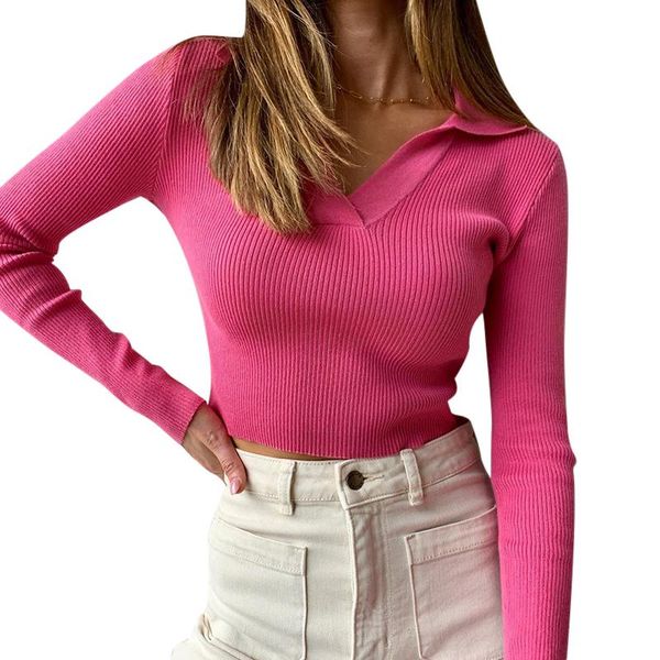 women's blouses & shirts douhoow v-neck slim fit knitted stretch solid color long sleeve elastic blouse base shirt lapel short, White
women's blouses & shirts douhoow v-neck slim fit knitted stretch solid color long sleeve elastic blouse base shirt lapel short, White