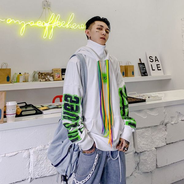 2021 new cool men white hoodies japanese casual harajuku autumn sweatshirts hip hop streetwear hoody funny pullover rock hoodie male vz, Black
2021 new cool men white hoodies japanese casual harajuku autumn sweatshirts hip hop streetwear hoody funny pullover rock hoodie male vz, Black