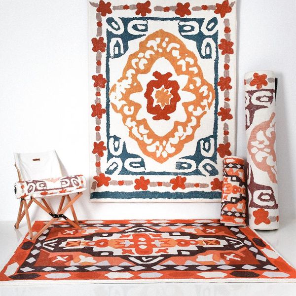 carpets american retro ethnic style carpet living room bedroom bedside blanket table light luxury nordic home
carpets american retro ethnic style carpet living room bedroom bedside blanket table light luxury nordic home