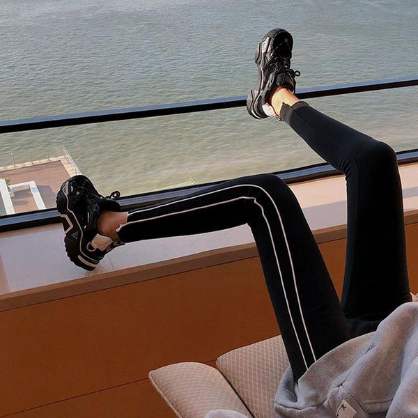 maternity bottoms leggings pregnant women wear high elastic, thin, black, striped, nine-point pants spring 2021, White
maternity bottoms leggings pregnant women wear high elastic, thin, black, striped, nine-point pants spring 2021, White