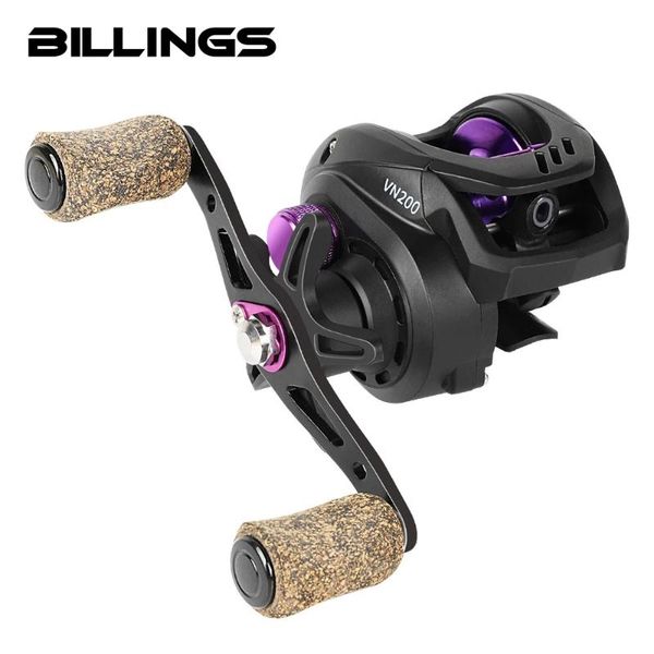 baitcasting reels billings vn200 reel 6.5:1 high speed 7kg max drag fishing carp metal spool cork knob
baitcasting reels billings vn200 reel 6.5:1 high speed 7kg max drag fishing carp metal spool cork knob