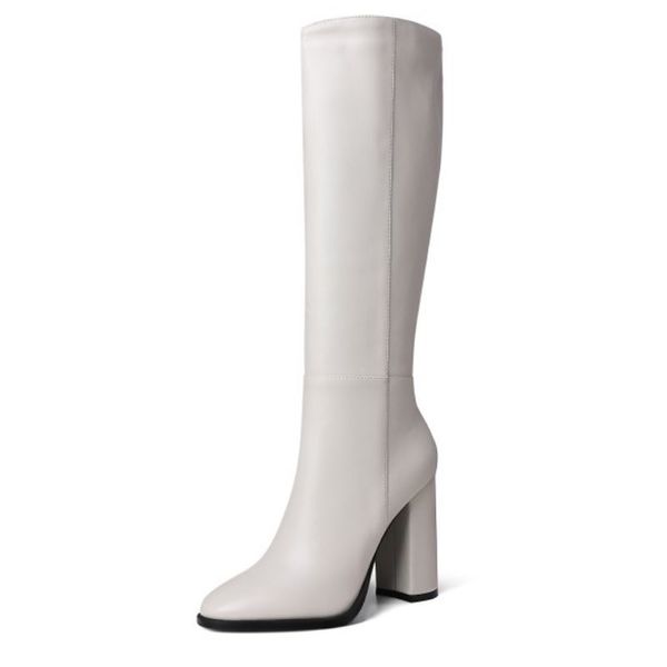 women high heel long boots zipper thick heel women knee high boots fashion winter shoes woman footwear size 34-43, Black
women high heel long boots zipper thick heel women knee high boots fashion winter shoes woman footwear size 34-43, Black