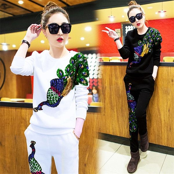 new women's garments ladies'garments peacock sequins casual embroidered loose pants sleeve long size two tb1842 pieces 5jli, Gray
new women's garments ladies'garments peacock sequins casual embroidered loose pants sleeve long size two tb1842 pieces 5jli, Gray