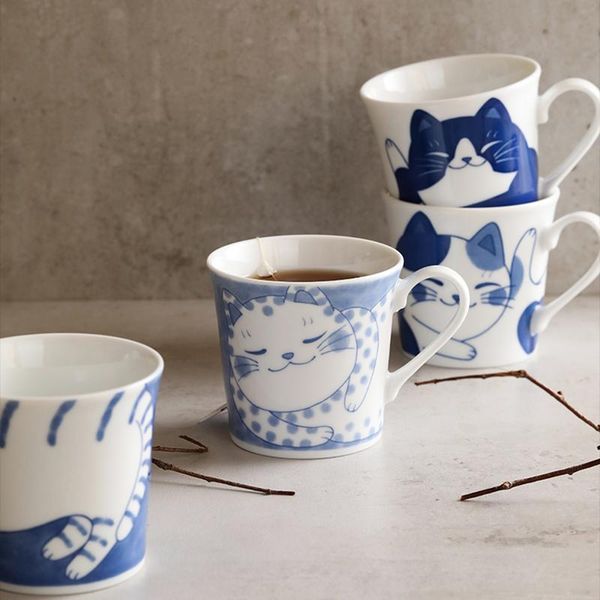 mugs cute cat ceramic coffee mug with handles japanese style and cups 268ml large dishwasher microwave safe
mugs cute cat ceramic coffee mug with handles japanese style and cups 268ml large dishwasher microwave safe