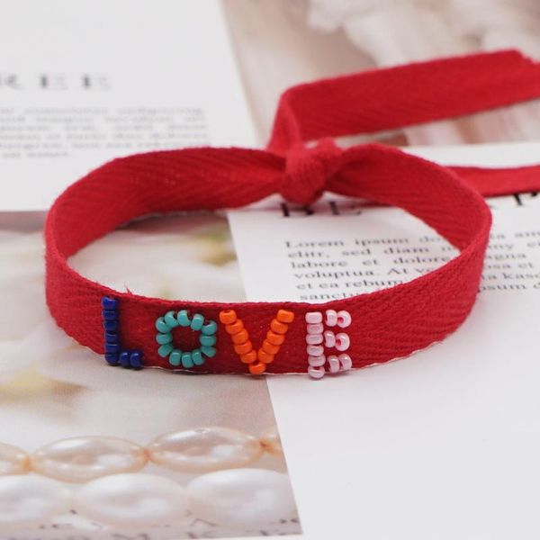 tennis creative fashion colorful letter love bead tied red cotton bracelets for women ladies party holiday travel jewelry gifts, Golden;silver
tennis creative fashion colorful letter love bead tied red cotton bracelets for women ladies party holiday travel jewelry gifts, Golden;silver