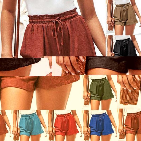 women's shorts 2021 women's summer casual cotton linen mid waist short fashion woman streetwear pants, White;black
women's shorts 2021 women's summer casual cotton linen mid waist short fashion woman streetwear pants, White;black