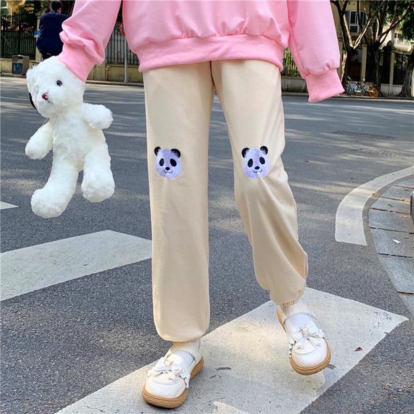 women's pants & capris japanese sweet soft lolita style women pant autumn high waist cartoon panda embroidery mori girl trousers straig, Black;white
women's pants & capris japanese sweet soft lolita style women pant autumn high waist cartoon panda embroidery mori girl trousers straig, Black;white