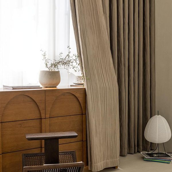 curtain & drapes curtains for living dining room bedroom pressed crepe finished matcha green high-end shading home decoration
curtain & drapes curtains for living dining room bedroom pressed crepe finished matcha green high-end shading home decoration