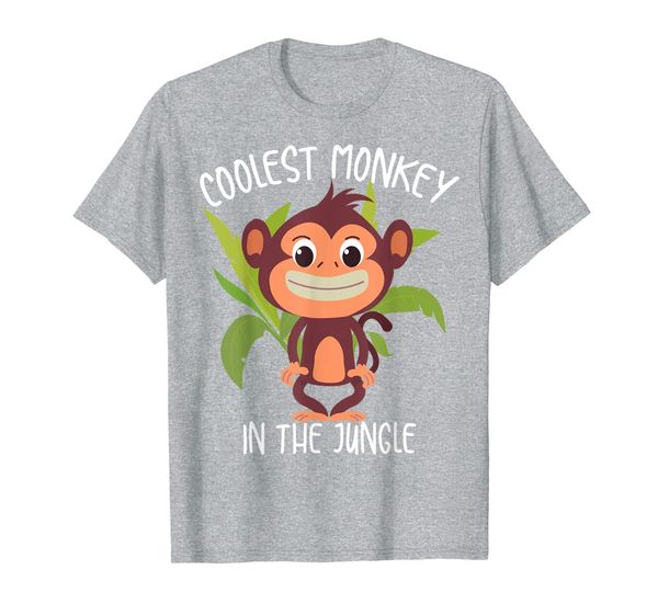Coolest Monkey In The Jungle | Funny Cute Ape Lover Boy Gift T-Shirt, Mainly pictures
Coolest Monkey In The Jungle | Funny Cute Ape Lover Boy Gift T-Shirt, Mainly pictures