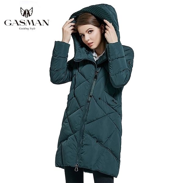 gasman women's hooded warm jacket winter long fashion coat hooded warm parkas pluse size female new winter collection 1902 201017, Black
gasman women's hooded warm jacket winter long fashion coat hooded warm parkas pluse size female new winter collection 1902 201017, Black