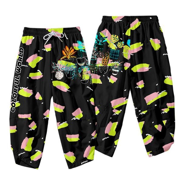 men's pants men loose joggers elastic waist harem hip hop streetwear black print sweatpants
men's pants men loose joggers elastic waist harem hip hop streetwear black print sweatpants