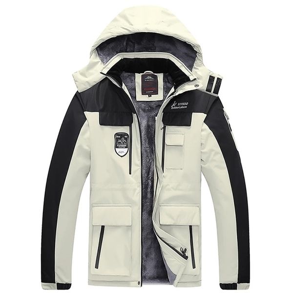 winter warm thick waterproof jackets men streetwear parkas coats outwear windproof hat snow overcoat clothes plus size 8xl 211126, Black;brown
winter warm thick waterproof jackets men streetwear parkas coats outwear windproof hat snow overcoat clothes plus size 8xl 211126, Black;brown