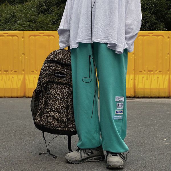 2021 japanese-style sweatpants new casual loosed hip hop pants harajuku baggy joggers b7zw, Black;white
2021 japanese-style sweatpants new casual loosed hip hop pants harajuku baggy joggers b7zw, Black;white