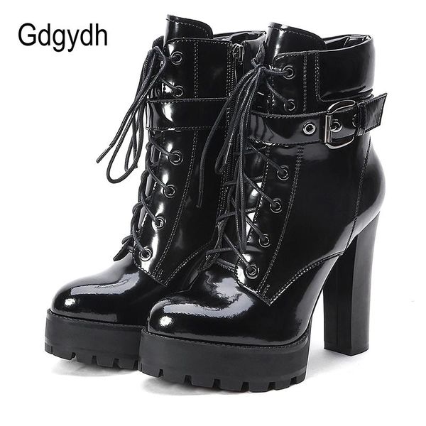boots gdgydh fashion buckle women real soft leather nude ankle high heels shoes quality paty nightclub wholesale, Black
boots gdgydh fashion buckle women real soft leather nude ankle high heels shoes quality paty nightclub wholesale, Black