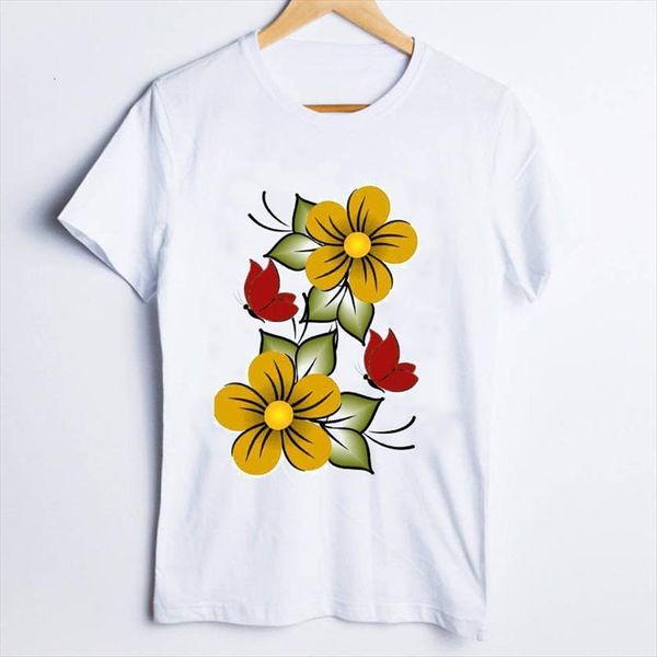tees print butterfly aesthetic printing women t shirt short sleeve trend style clothes lady clothing female, White
tees print butterfly aesthetic printing women t shirt short sleeve trend style clothes lady clothing female, White