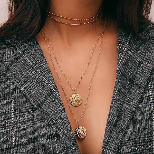 pendant necklaces ingesight.z fashion multi layered rhinestones circle star necklace for women beaded chain choker collar jewelry, Silver
pendant necklaces ingesight.z fashion multi layered rhinestones circle star necklace for women beaded chain choker collar jewelry, Silver