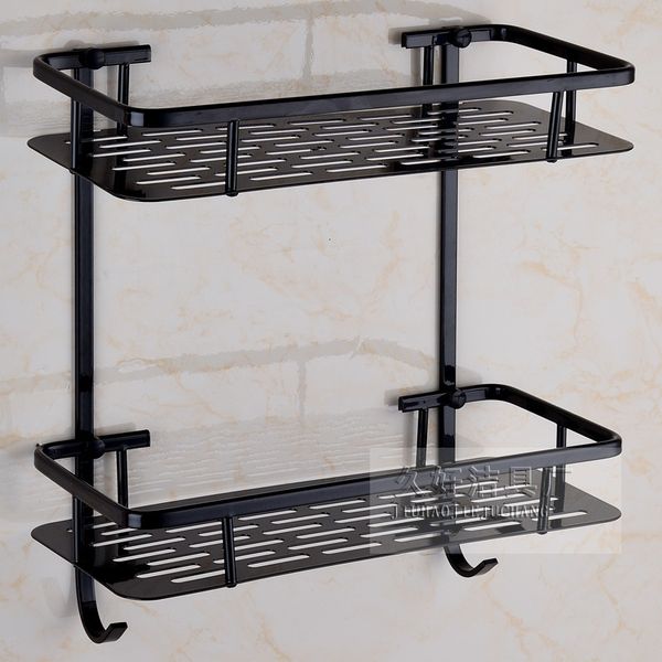 2021 new auswind space vintage black aluminium oiled bronze double-square shelf bathroom product assembly on the wall accessories of oh2o
2021 new auswind space vintage black aluminium oiled bronze double-square shelf bathroom product assembly on the wall accessories of oh2o