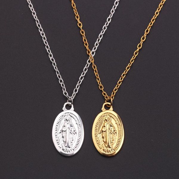 pendant necklaces men women gold sliver virgin mary necklace bohemia girl chain easter day's cross trendy gift, Silver
pendant necklaces men women gold sliver virgin mary necklace bohemia girl chain easter day's cross trendy gift, Silver
