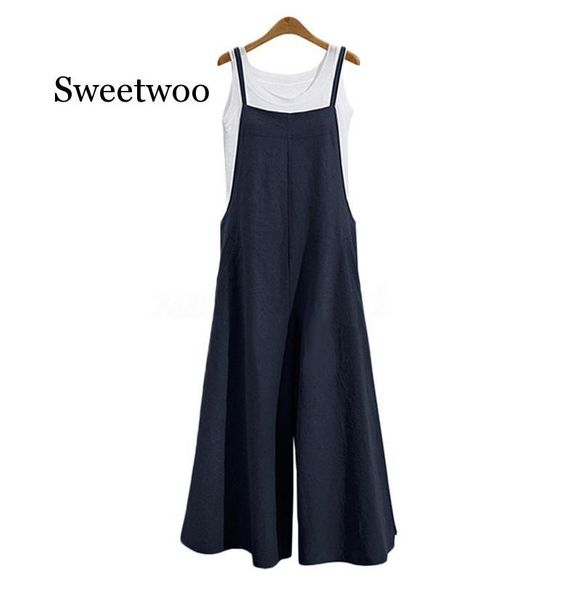 women's jumpsuits & rompers women fashion loose playsuit casual bodysuit wide leg long summer jumpsuit black 5xl plus size playsuits, Black;white
women's jumpsuits & rompers women fashion loose playsuit casual bodysuit wide leg long summer jumpsuit black 5xl plus size playsuits, Black;white