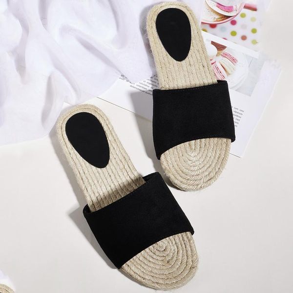 2021 new women slippers fashion straw eddy flat slides shoes ladies casual outdoor beach female flip flops summer slippers shoes, Black
2021 new women slippers fashion straw eddy flat slides shoes ladies casual outdoor beach female flip flops summer slippers shoes, Black