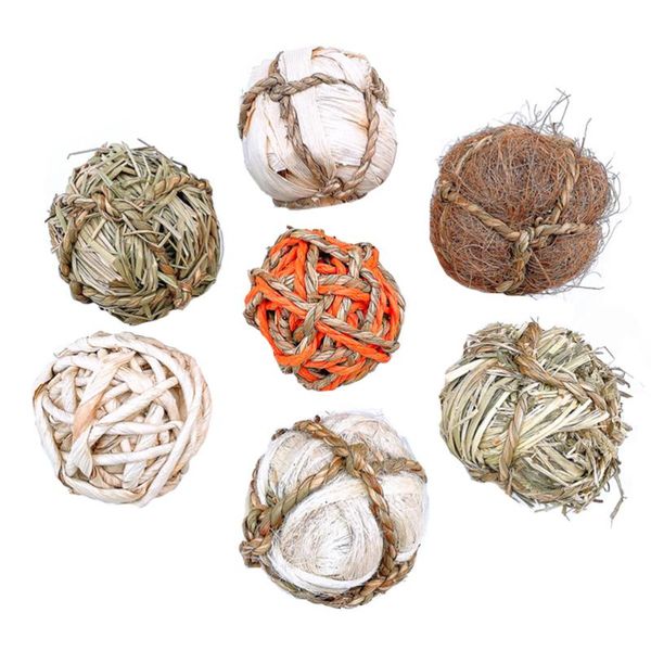 small animal supplies 7pcs straw rattan balls pet training playthings parrot molar
small animal supplies 7pcs straw rattan balls pet training playthings parrot molar