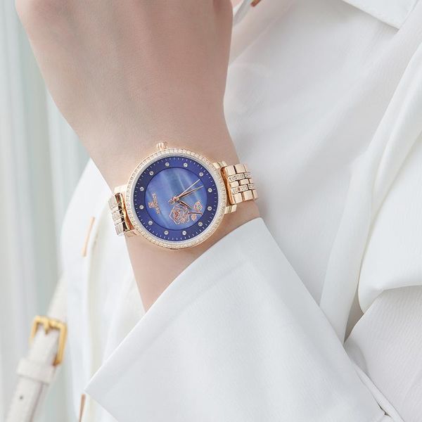 wristwatches naviforce original creative flower design women's quartz watches fashion clock dress lady watch zegarek damski, Slivery;brown
wristwatches naviforce original creative flower design women's quartz watches fashion clock dress lady watch zegarek damski, Slivery;brown