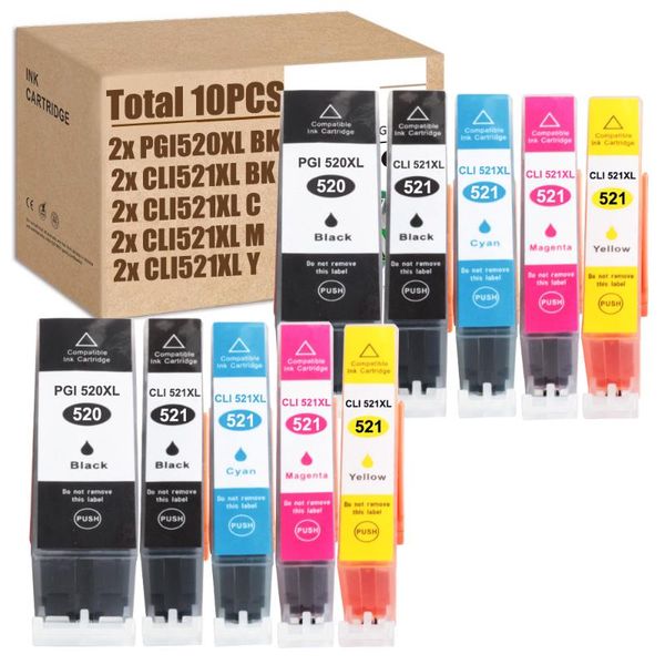 ink cartridges 10pcs pgi-520 xl cli-521 printer for ip3600 ip4600 ip4700 mp540 mp550 mp560 mp620 mp630 mp640 mp980 mx860 mx870
ink cartridges 10pcs pgi-520 xl cli-521 printer for ip3600 ip4600 ip4700 mp540 mp550 mp560 mp620 mp630 mp640 mp980 mx860 mx870