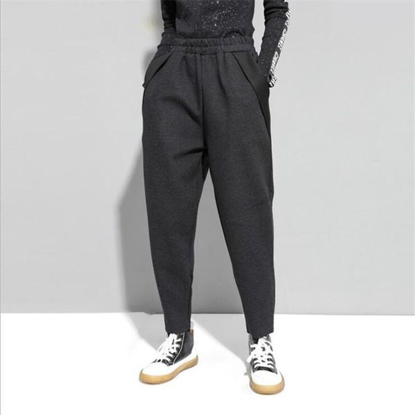 women's pants & capris autumn and winter warm cotton fashion women stretch waistline splice trousers streetwear pantalones mujer, Black;white
women's pants & capris autumn and winter warm cotton fashion women stretch waistline splice trousers streetwear pantalones mujer, Black;white