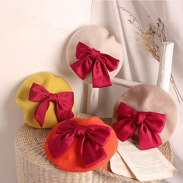 caps & hats 2021 winter hat for kids princess girls wool berets lovely bow beanies spring autumn toddler, Yellow
caps & hats 2021 winter hat for kids princess girls wool berets lovely bow beanies spring autumn toddler, Yellow