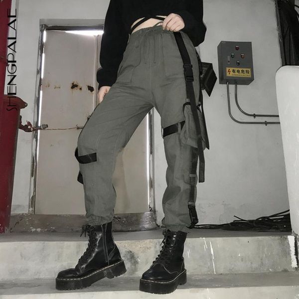 women's pants & capris shengpalae 2021 spring vintage patchwork joggers sweatpants harajuku woman trousers elastics irregular high wais, Black;white
women's pants & capris shengpalae 2021 spring vintage patchwork joggers sweatpants harajuku woman trousers elastics irregular high wais, Black;white