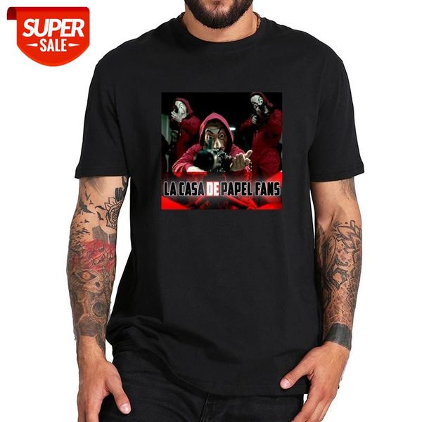 Money Heist T Shirt La Casa De Papel Tshirt TV Heist Crime Drama Series EU Size Short Sleeve Crew Neck Tee Tops 100% Cotton #No0L, White;black
Money Heist T Shirt La Casa De Papel Tshirt TV Heist Crime Drama Series EU Size Short Sleeve Crew Neck Tee Tops 100% Cotton #No0L, White;black