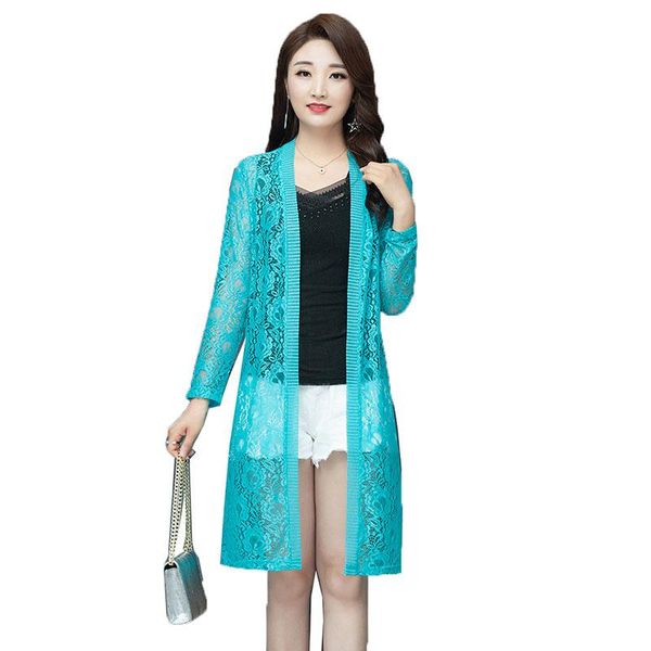 women's jackets thin coat 2021 summer knitting jacket long v-neck solid color lace cardigan sun protection clothing shawl 5xl, Black;brown
women's jackets thin coat 2021 summer knitting jacket long v-neck solid color lace cardigan sun protection clothing shawl 5xl, Black;brown