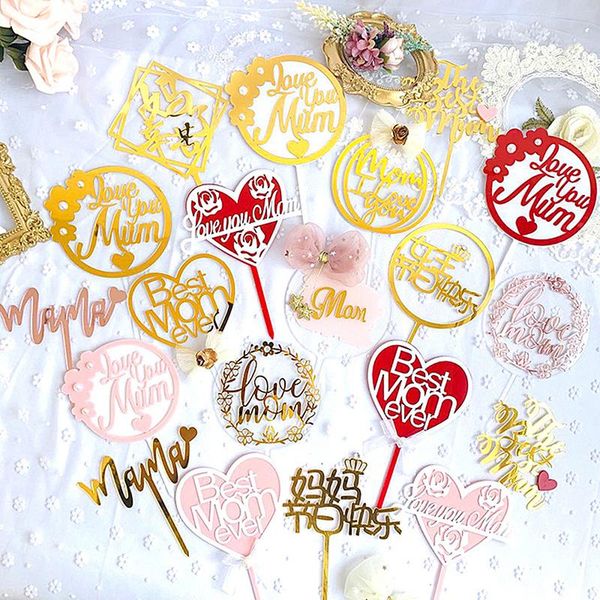 other festive & party supplies cake decoration acrylic happy mother`s day ers for dessert decor birthday suppllies
other festive & party supplies cake decoration acrylic happy mother`s day ers for dessert decor birthday suppllies