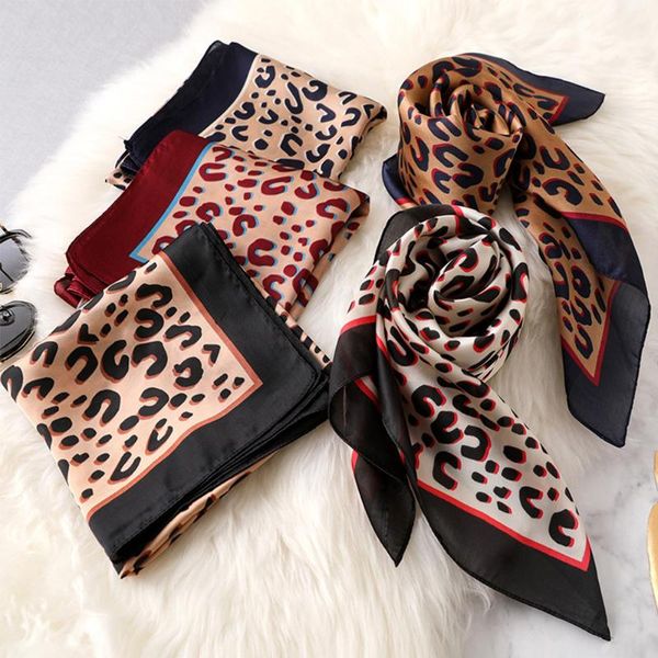 scarves 70x70cm leopard female scarf square shape print silk women pocket neck bandana wraps elegant business shawls, Blue;gray
scarves 70x70cm leopard female scarf square shape print silk women pocket neck bandana wraps elegant business shawls, Blue;gray