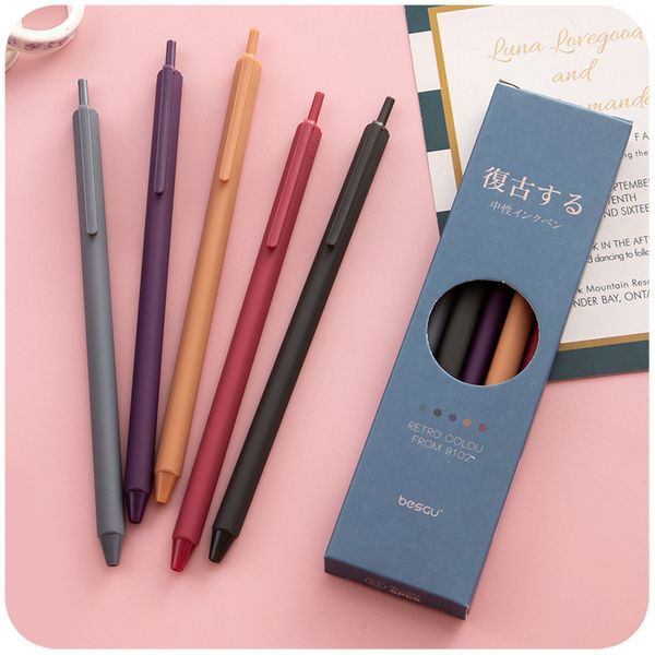 students pen take not with chine style korean creative cute morandi color neutral pen
students pen take not with chine style korean creative cute morandi color neutral pen