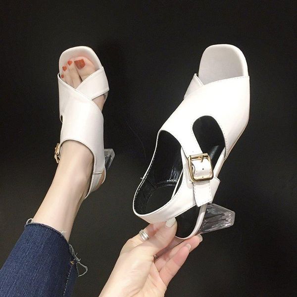 dress shoes 2021 summer fashion all-match temperament high heels classic and generous women's sandals, Black
dress shoes 2021 summer fashion all-match temperament high heels classic and generous women's sandals, Black