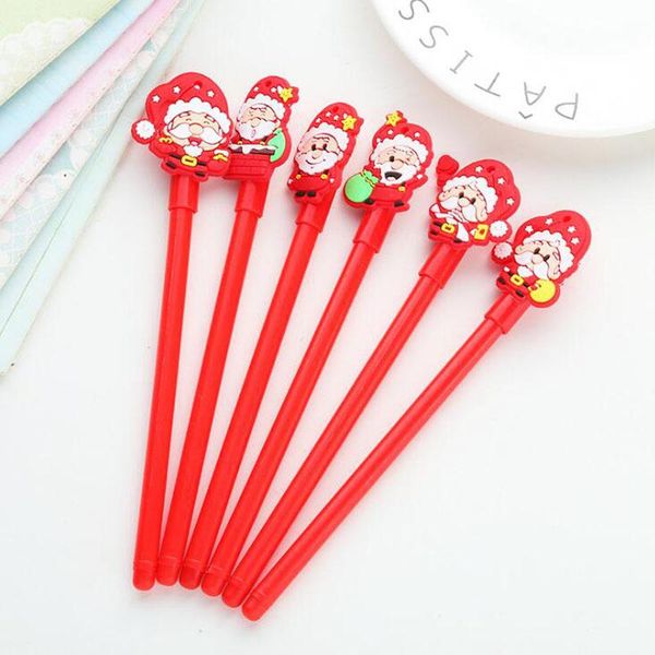 gel pens 1pc cute pen kawaii santa claus black signature creative cartoon christmas series school student office stationery
gel pens 1pc cute pen kawaii santa claus black signature creative cartoon christmas series school student office stationery