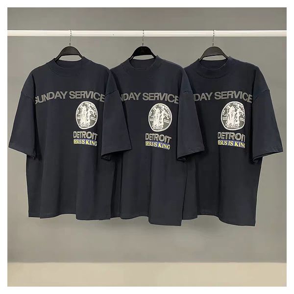 2021 summer new kanye west sundy service o neck blue t shirt men and women oversize hip hop tshirts short sleeve pullover tees ncfa, White;black
2021 summer new kanye west sundy service o neck blue t shirt men and women oversize hip hop tshirts short sleeve pullover tees ncfa, White;black